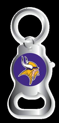 Key Chains: Model MINNESOTA VIKINGS BOTTLE OPENER Keychain