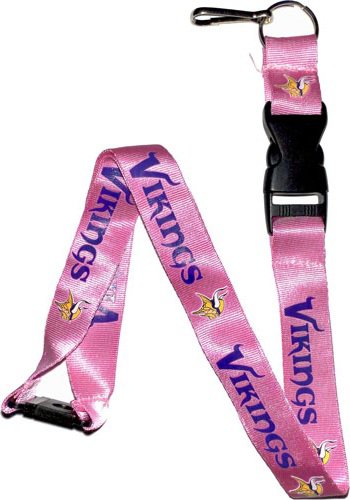 Key Accessories: Minnesota Vikings Pink Lanyard
