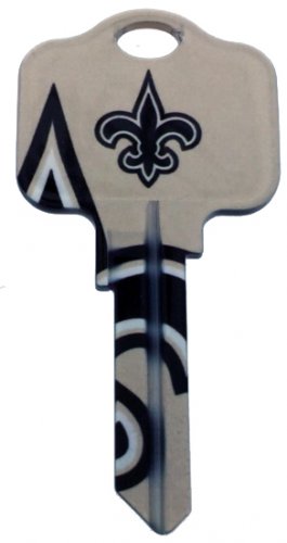 Key Blanks: Model: NFL - New Orleans Saints Key Blanks - Schlage
