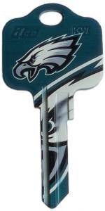 Key Blanks: Model: NFL - Philadelphia Eagles Key Blanks - Schlage