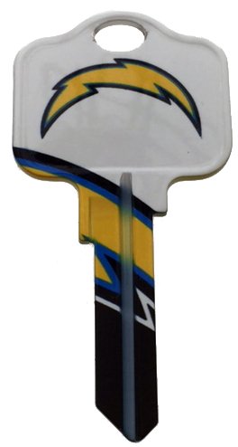 Key Blanks: Model: NFL - San Diego Chargers Key Blanks - Kwikset