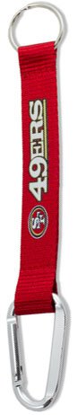 Key Accessories: Model: NFL - SAN FRANCISCO 49ERS CARABINER LANYARD