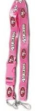 Key Accessories: Model: San Francisco 49ers Pink Lanyard