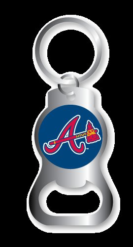 Key Chains: Model: MLB -ATLANTA BRAVES BOTTLE OPENER Keychain