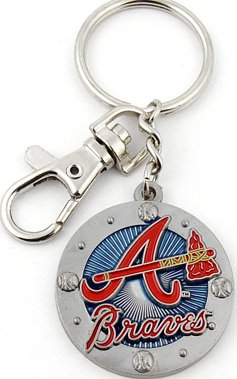 Key Chains:Model: MLB - ATLANTA BRAVES Key Chain