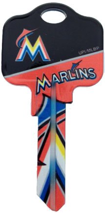Key Blanks: Model: MLB -MIAMI MARLINS Key Blanks - Kwikset