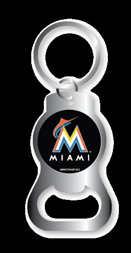 Key Chains: Model: MLB - MIAMI MARLINS BOTTLE OPENER Keychain