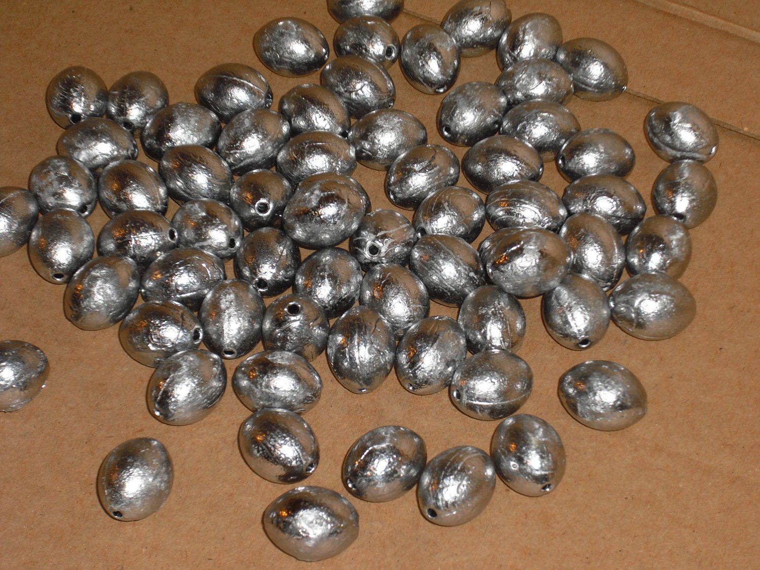 15 3oz Lead Egg Sinker Weights