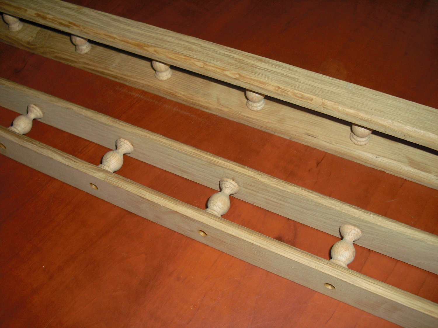 OAK GALLEY RAIL 3 FT