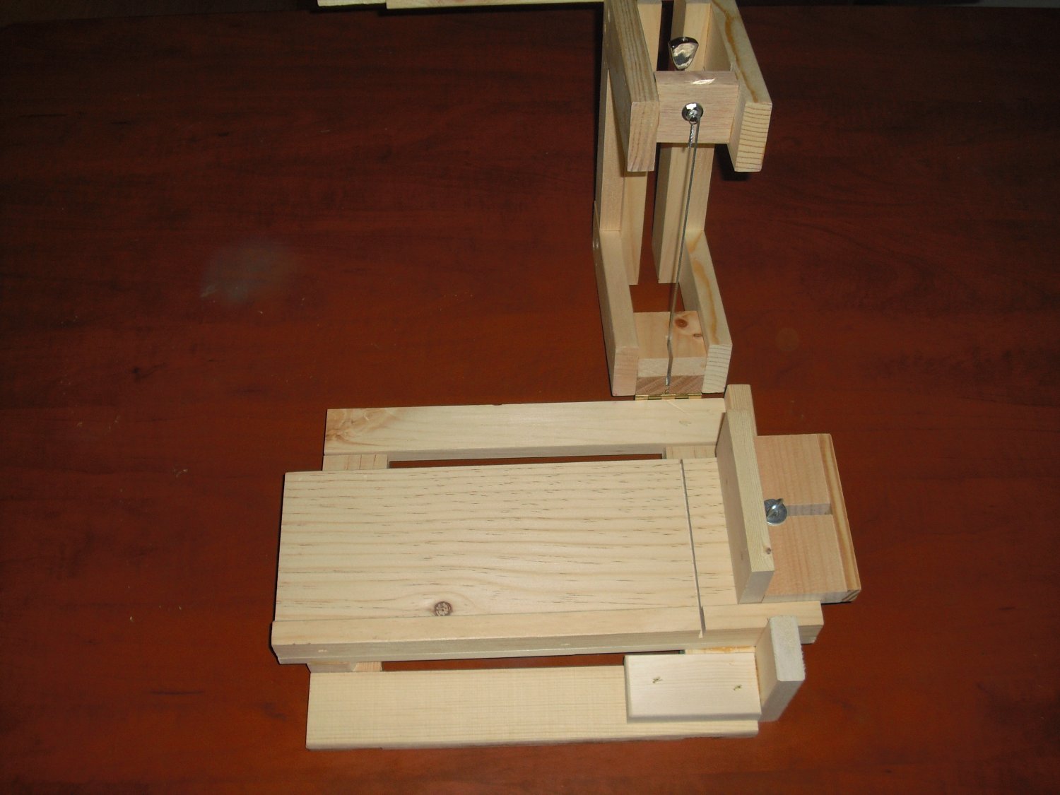 WOODEN SOAP MOLD / LOAF WIRE CUTTER