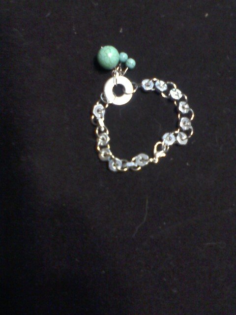 "Turquoise Beauty" Hardware Bracelet