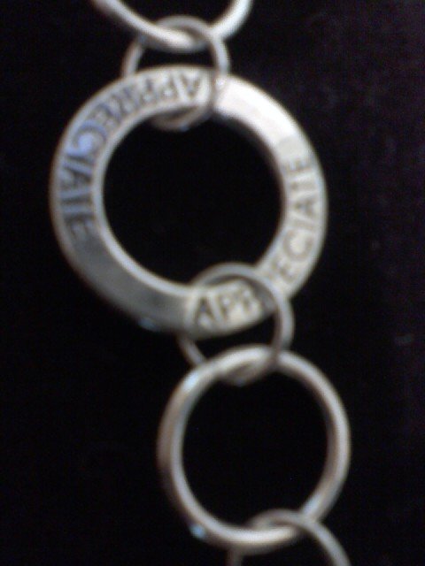 "Appreciate the Little Things" Recovery Inspired Hardware Bracelet