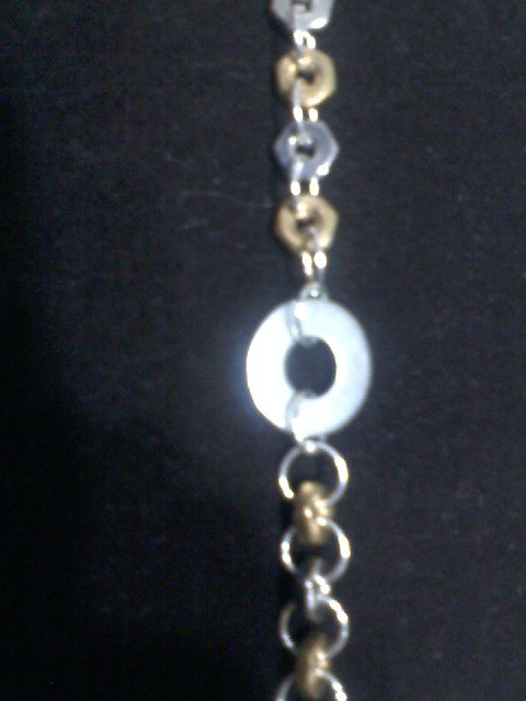 "Colored Hex" Hardware Bracelet