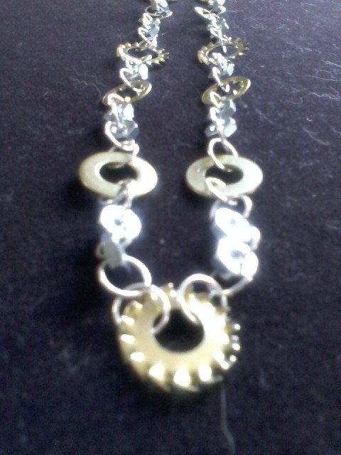 "Cuts Like a Razor" Men's Hardware Chain Necklace