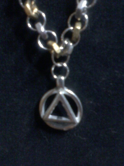 "AA Unity" Hardware Necklace Silver and Gold