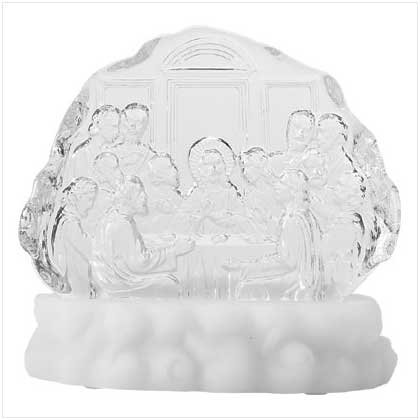 Lighted Last Supper