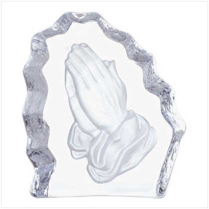 Praying Hands Paperweight