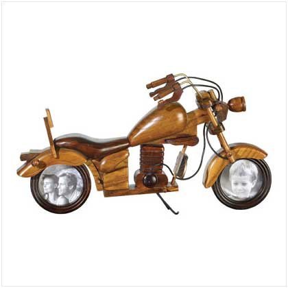 Model Motorcycle Photo Frame