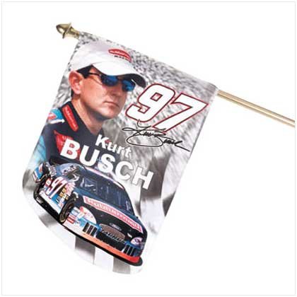 Mini Kurt Busch Flag