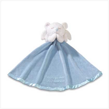 Boy's Angel Bear Security Blanket