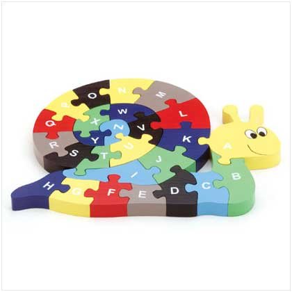 Snail Alphabet Puzzle