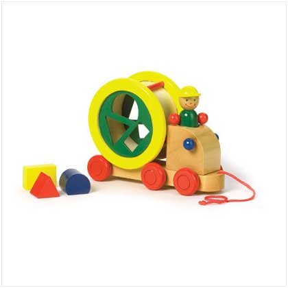Wooden Construction Play Truck