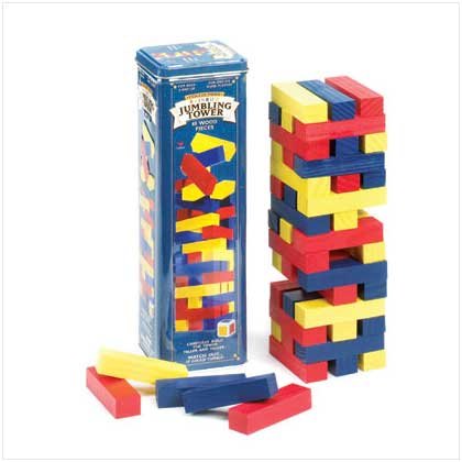 Jumbling Tower In Tin