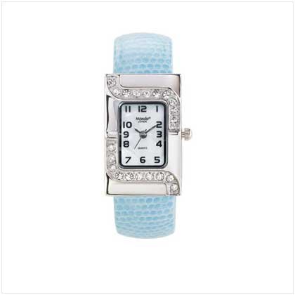Blue Cuff Ladies Watch