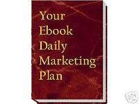 Your Ebook Daily Marketing Plan