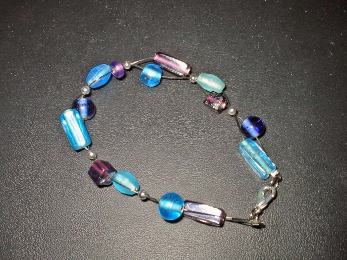 Cluster Blue bracelet