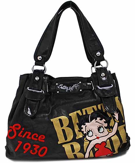 Betty Boop Black fashion tote w/ Wallet
