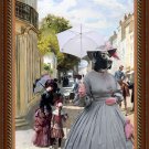 Great Dane Fine Art Canvas Print - Summer Day Great Dane Fine Art Canvas Print - Summer Day