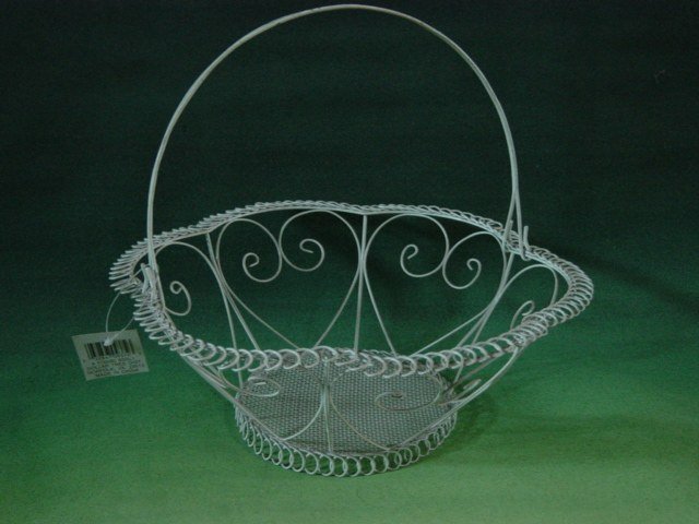 Iron Wire Crafts Flower Basket