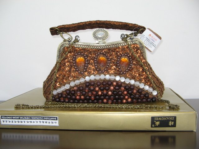 Beaded Embroidery purse -6