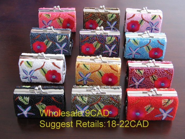 Beaded Embroidery small purse