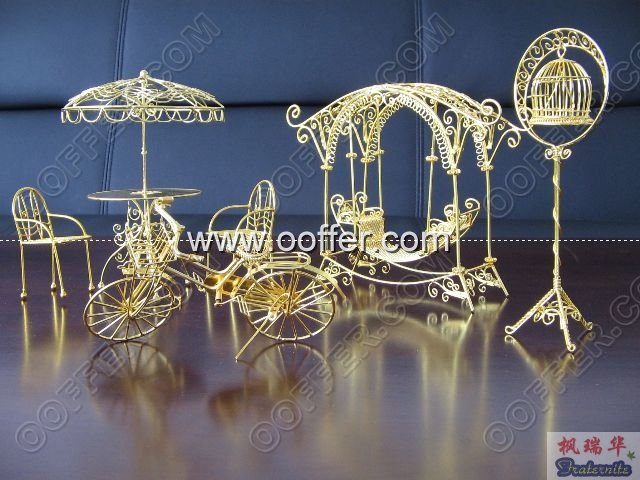 Iron Wire Craft Golden Fall Set