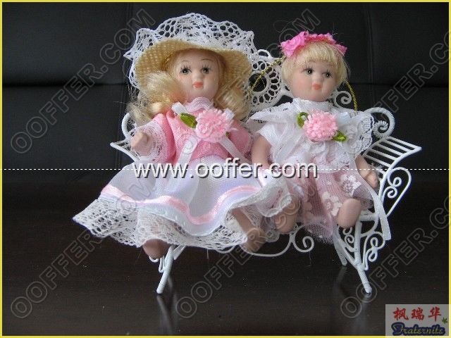 Iron Wire Craft White Chair