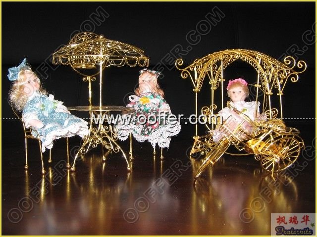 Iron Wire Craft Golden Living Set