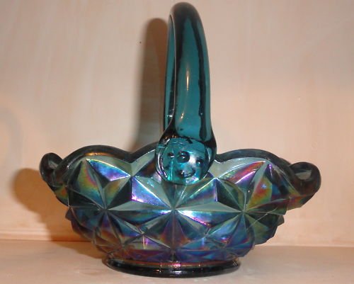 Monticello Blue Carnival Basket