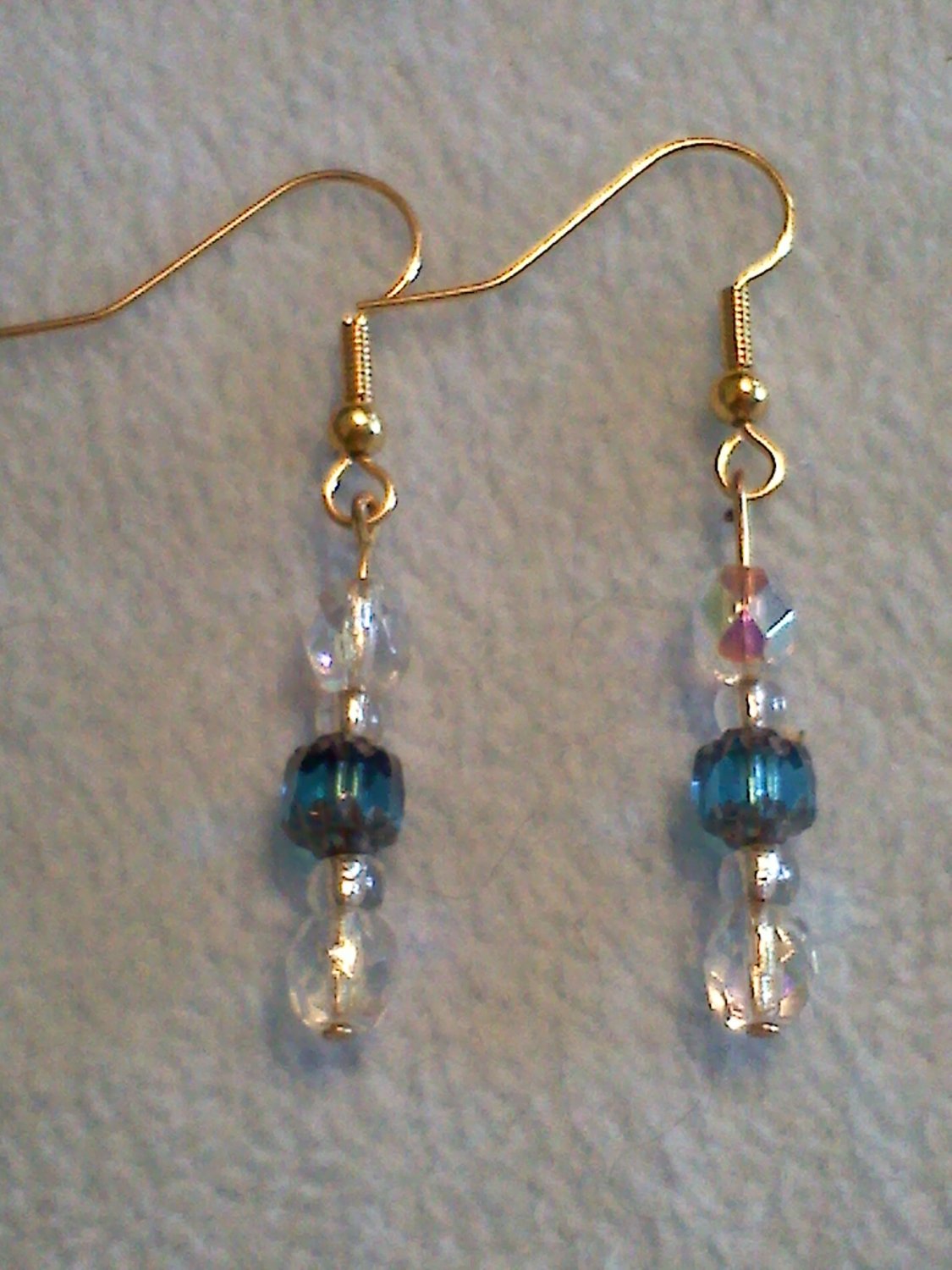 Gold and crystal