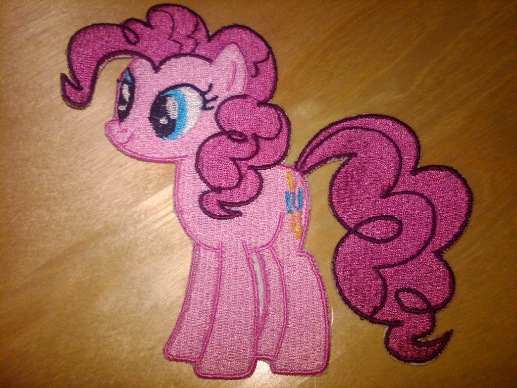 Pinkie Standing Patch 4"