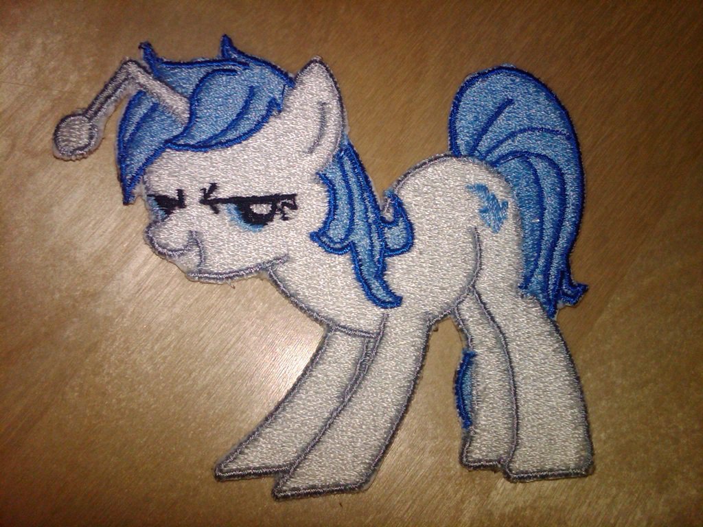Reddit Decentia Downvote Pony Patch 4"