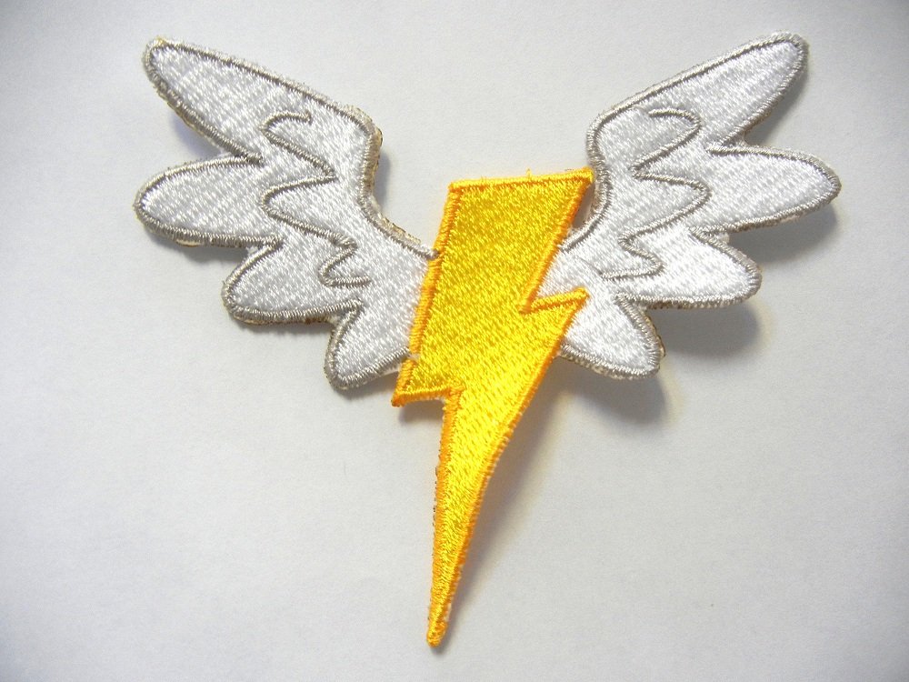 Grey Wonderbolts Emblem Patch 4"