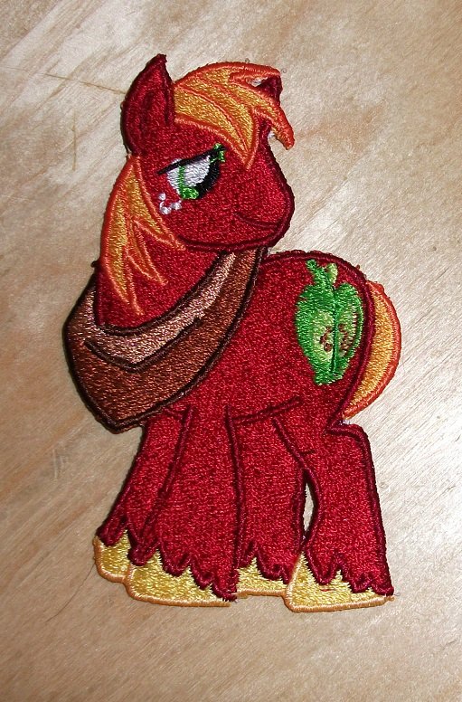 Big Macintosh Standing Patch 4"