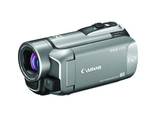 Canon VIXIA HF R10 Full HD Camcorder w/8GB Flash Memory (Silver)