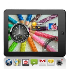 8 Inch ePad Android 2.2 Tablet PC with Wi-Fi + 3G Capability