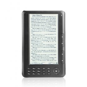 7 Inch E-Book Reader + HD Media Player (4GB)