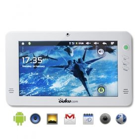 Ouku Tab - Android 2.1 Tablet with 7 Inch HD Touchscreen (white)
