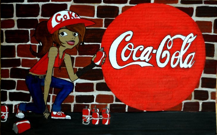 Coke Graffiti