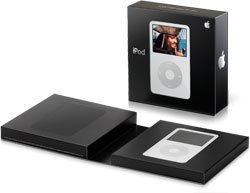 Apple iPod Video 30GB - 7500 Songs in Your Pocket (Black) + Clear Ipod Case